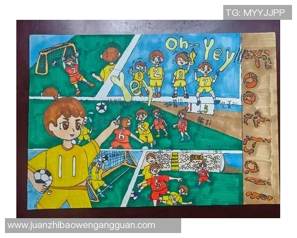 足球明星带球瞬间与女孩梦想交汇的美丽画面